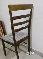 Dining table with four chairs