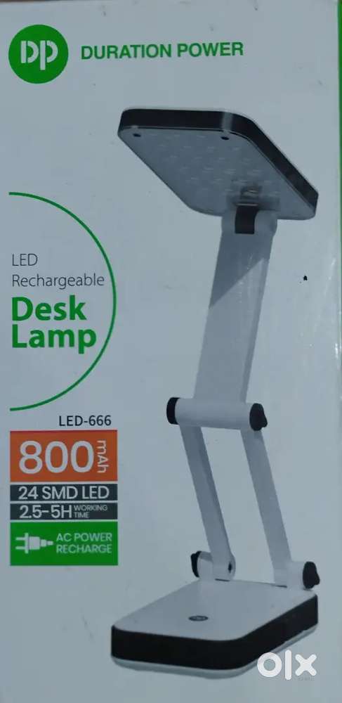DP Desk Lamp 800mAh, brand new