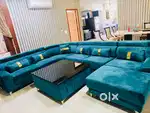 Sofa with table