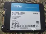 Crucial 120GB 2.5 SATA SSD health 100%