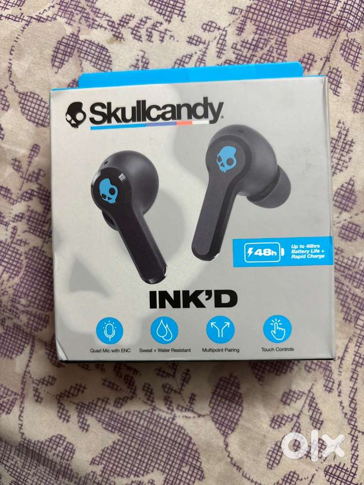 Skullcandy seal earbuds ink’d (earphones,airpods)apple