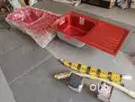 Single bowl & single drain 20 inch 36 inch SS 304 grade new sink 2nos