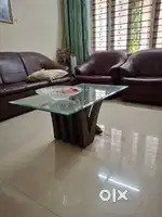 Imported Brand New Thick Glass Centre teapoy/table