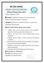 Vacancies available Multiple positions