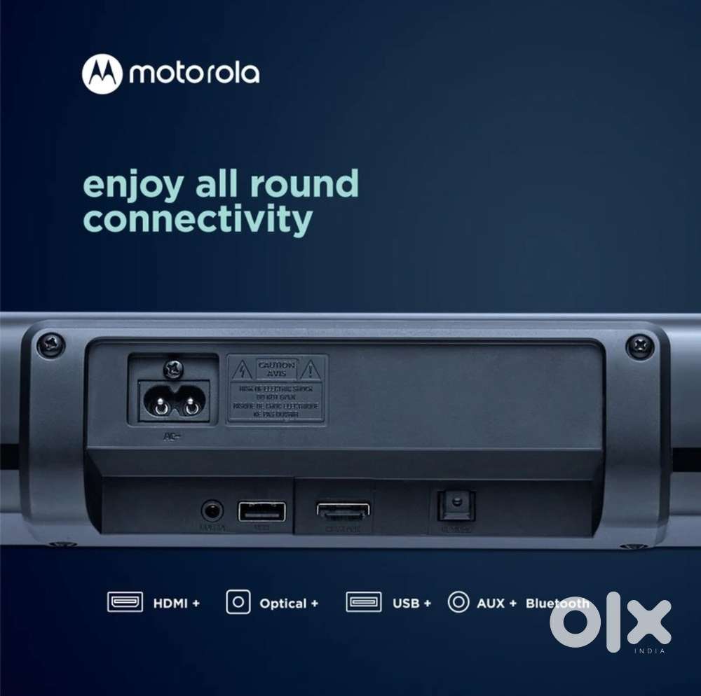 Motorola AmphisoundX Dolby Wireless Sound Bar