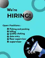 IMMEDIATE JOINING FOR WAREHOUSE