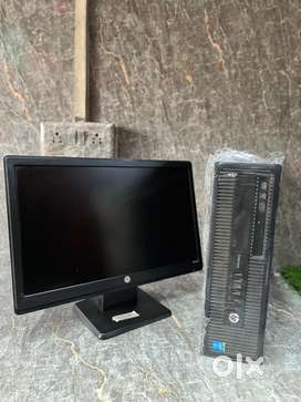 Hp Branded Desktop computer full set only Rs 10000 1 year warranty