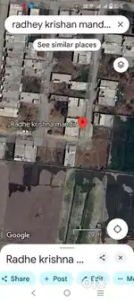 20x54 plot size neelima vihar near Radha Krishna temple