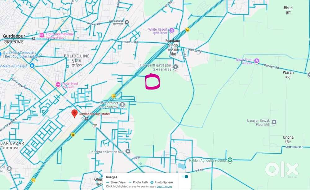 Plot for sale in Golden View Colony Near New Bus Stand