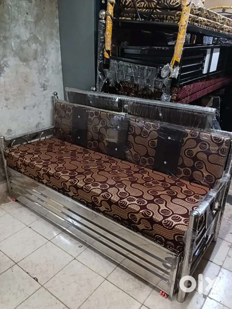 Brand new factory made sofacumbed stainless steel 6/6 ft