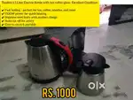 Mixture grinder, kettle, Iron and rod, blutooth speaker and heater
