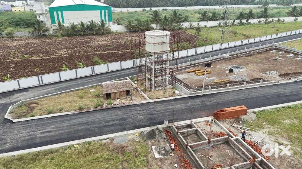 DTCP APPROVED PLOTS AND VILLAS FOR SALE NEAR BY SARAVANAMPATTI