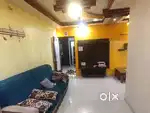 1 BHK Semi Furnished Flat On Rent + VVCMC water + gas pipeline