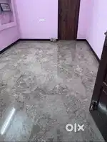 1BHK with attached bathroom and 1 separate bathroom