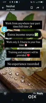 Work from  social media