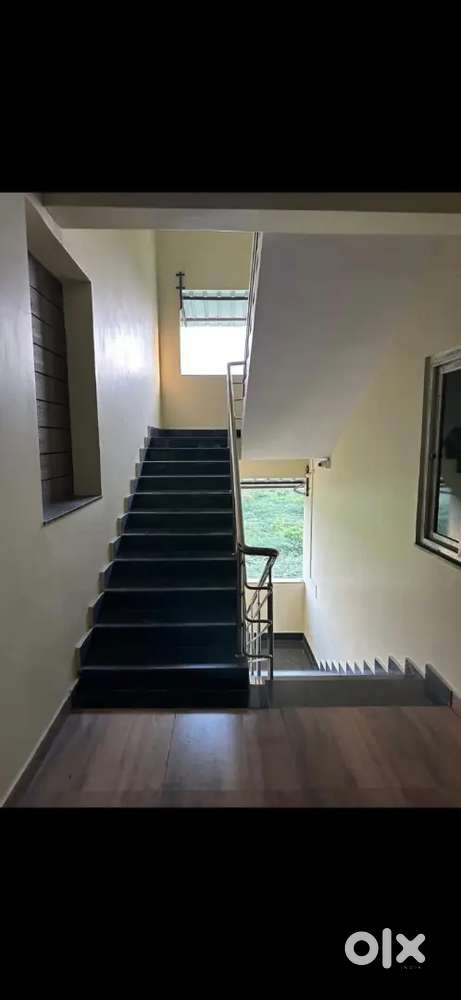 2 BHK 1st floor flat available nearby highway and duvada rlwy station.