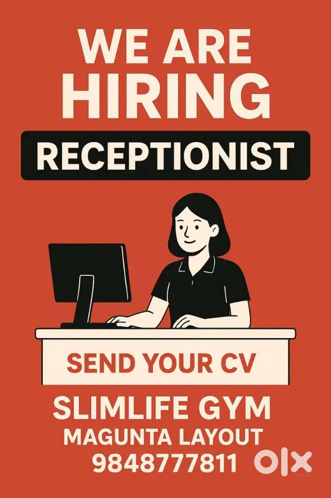 HIRING FEMALE RECEPTIONIST