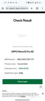 Oppo reno 12 pro 12/256gb