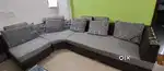 Sofa with table
