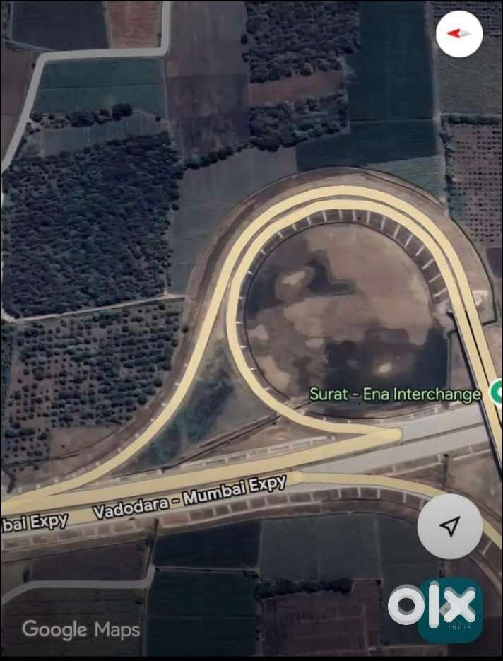 Land Touching Delhi-Mumbai Expressway near ENA, Tundi Gam.