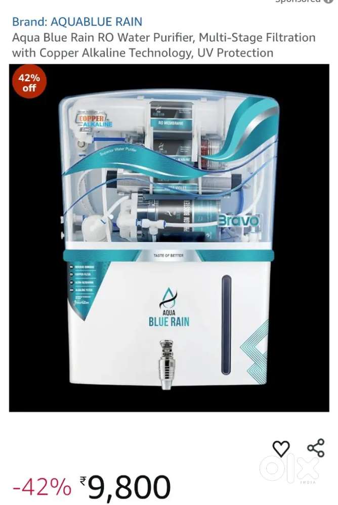 R.o water purifier