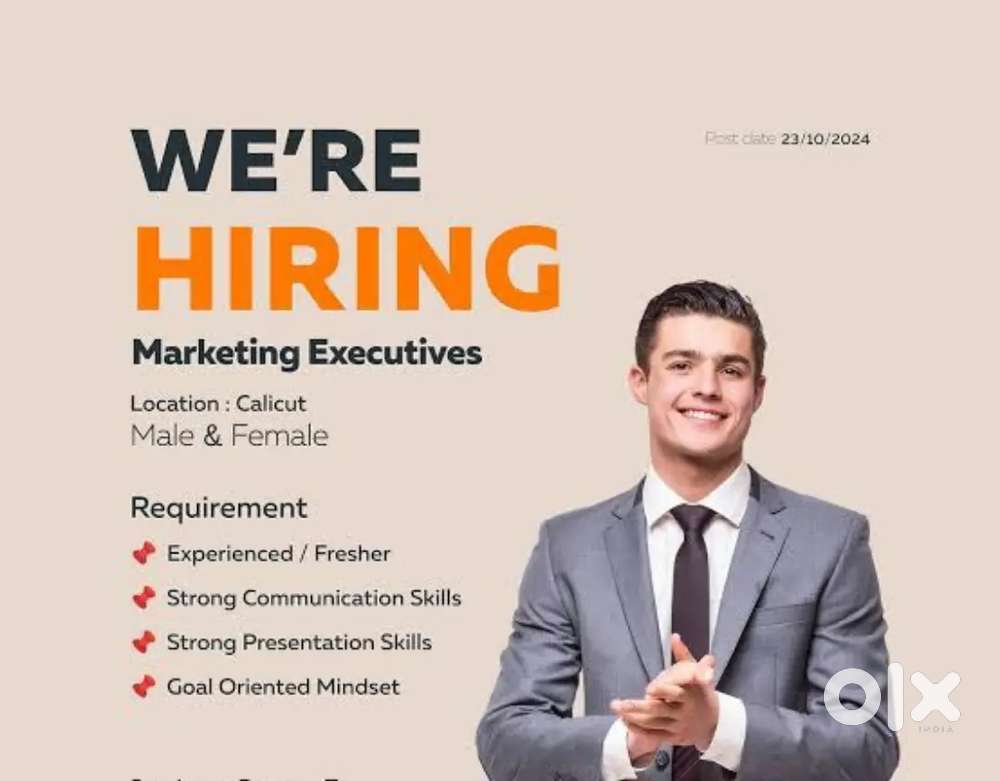 Vacancy/ Sales Manager for Marketing