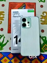 Brand new oppo reno 14 just 27 days old in rs 31k (price fixed)