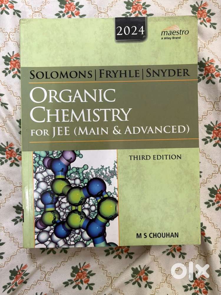 NEW M S Chouhan Wiley's Solomons, Fryhle & Snyder Organic Chemistry