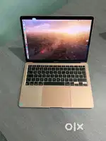 Apple MacBook Air / M1 chip / 8GB / 256GB / Gold / 13inch / warranty