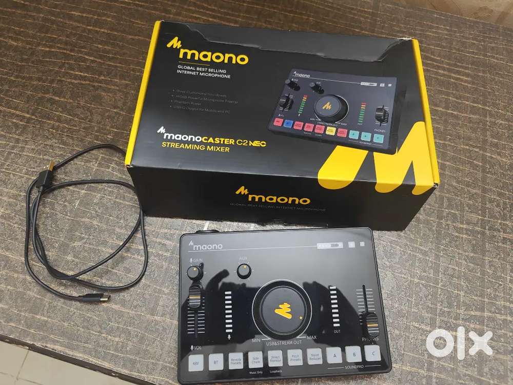 Brand new, unused, Podcast audio interface