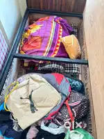 Single bed with mattress