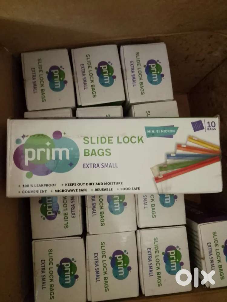 Prim Ziplock Bags Extra Small  Reusable, Food Safe, 51 Micron Quality