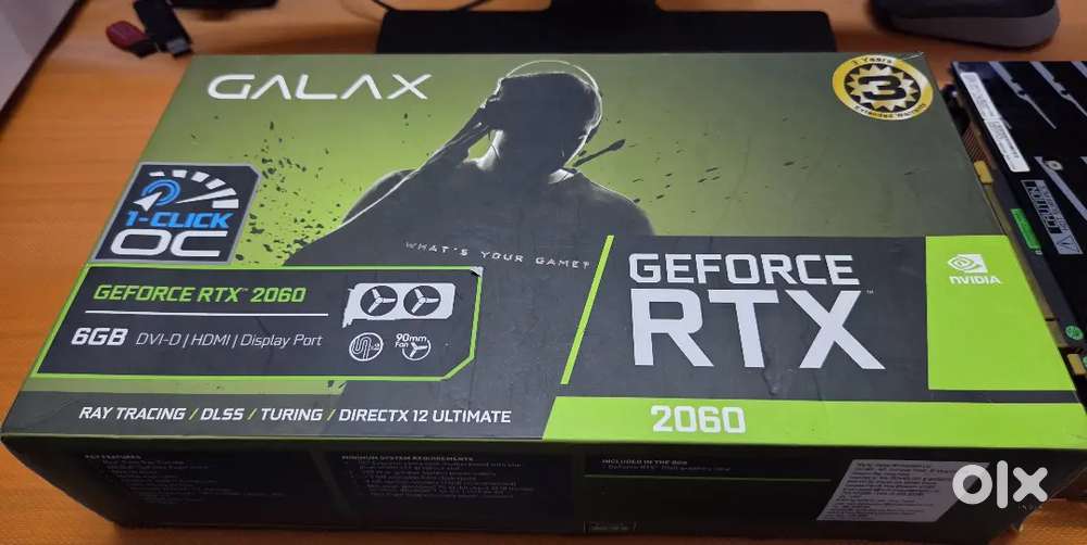 GALAX GeForce RTX 2060 6GB GDDR6 – Powerful Ray Tracing Gaming GPU