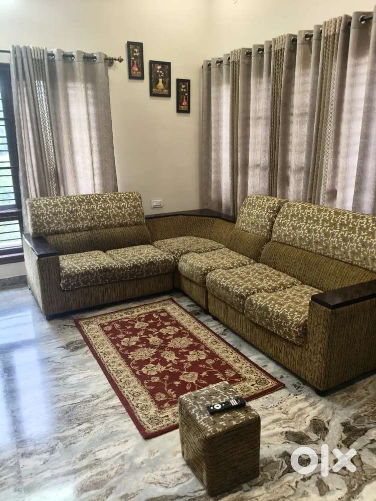 6seater L shape sofa.