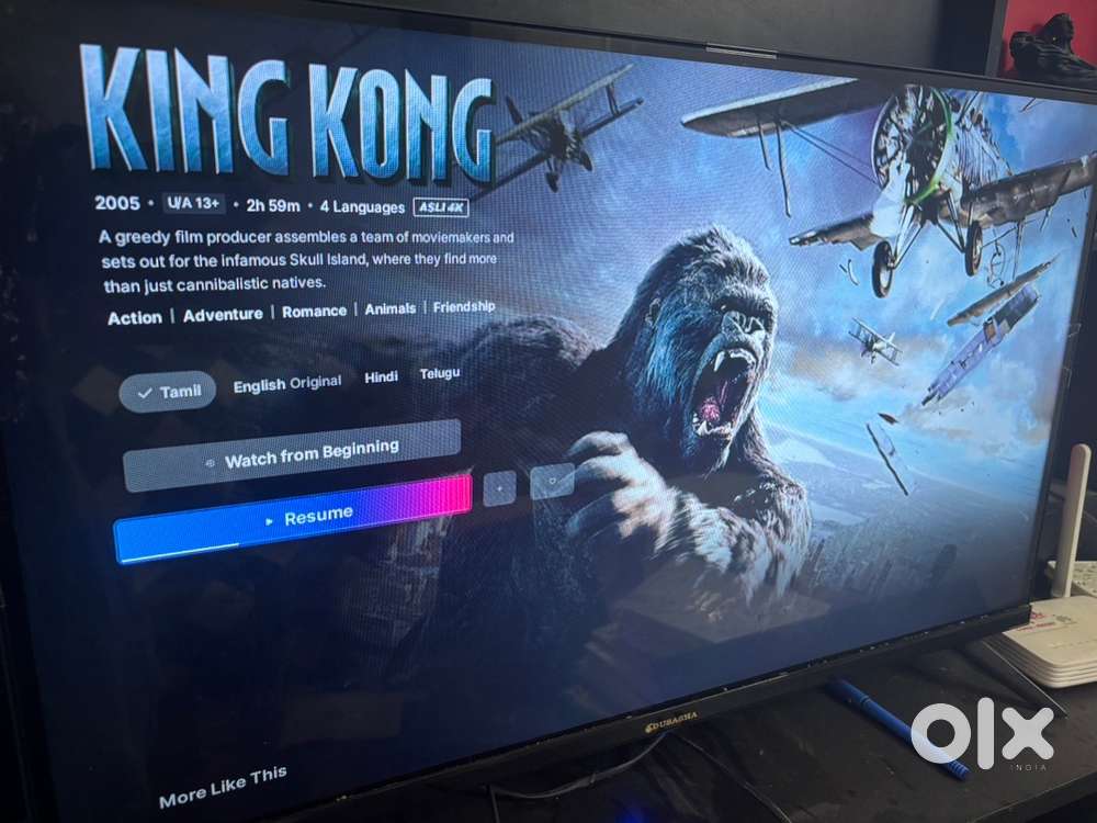 32 inch full hd led smart tv -2 years old