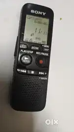 Sony voice recorder journo type mic plus speaker+ memory card