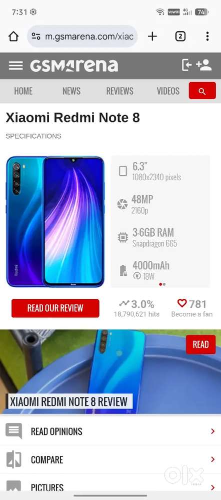 Redmi note 8