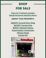 Ground floor shop with ongoing rent 53k