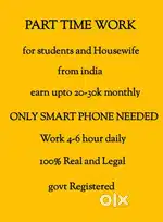 Are you interested in work from home project