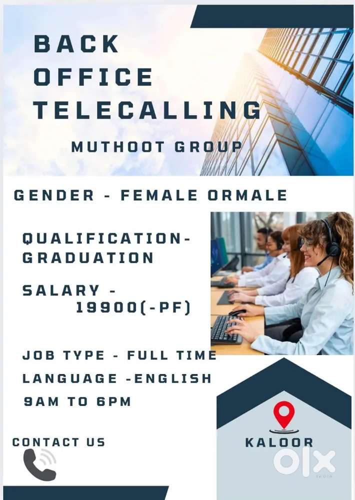 BACK OFFICE TELECALLING WORKSS