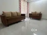 Design Fabric 3+2 Seater Sofa with cushion