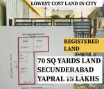 70_Squ Yards. CITY LAND YYAPRAL-SECUNDERABADl Cheap chance land