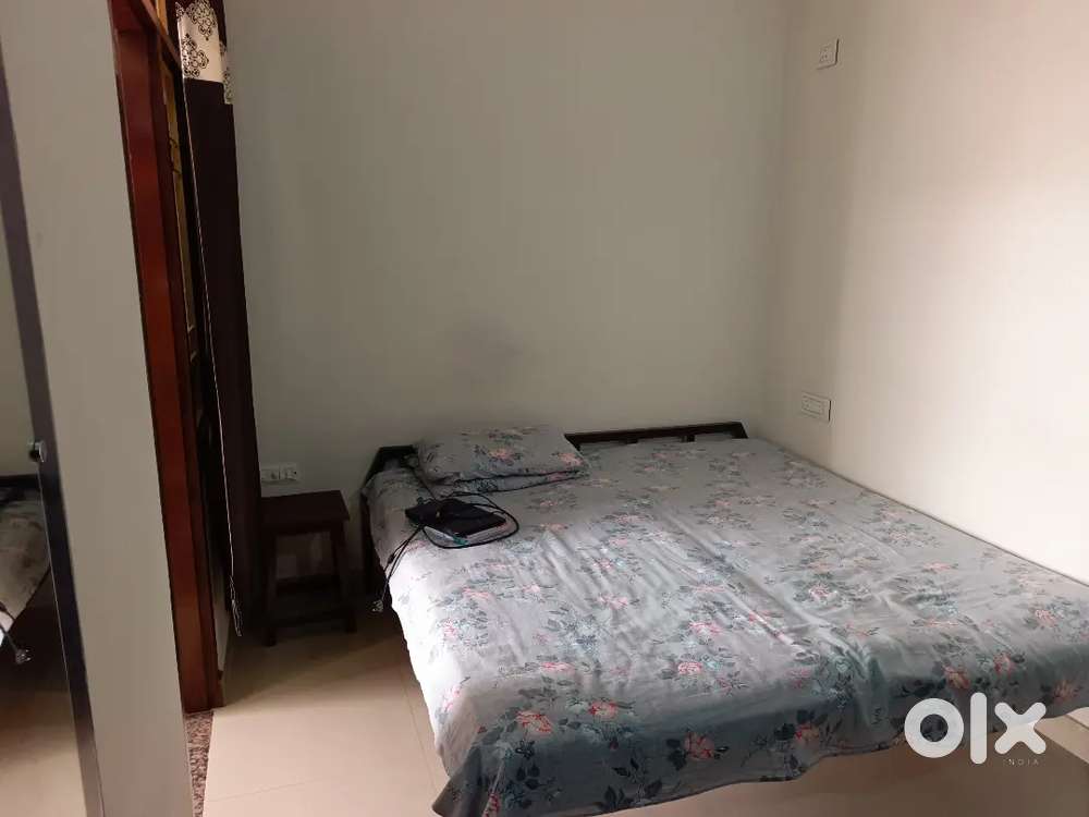 1 Bedroom + attached bathroom with balcony and kitchen