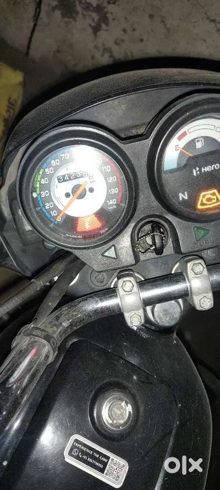 Hero new condition one and use bike