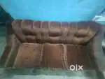 Brown colour Soft set good condition