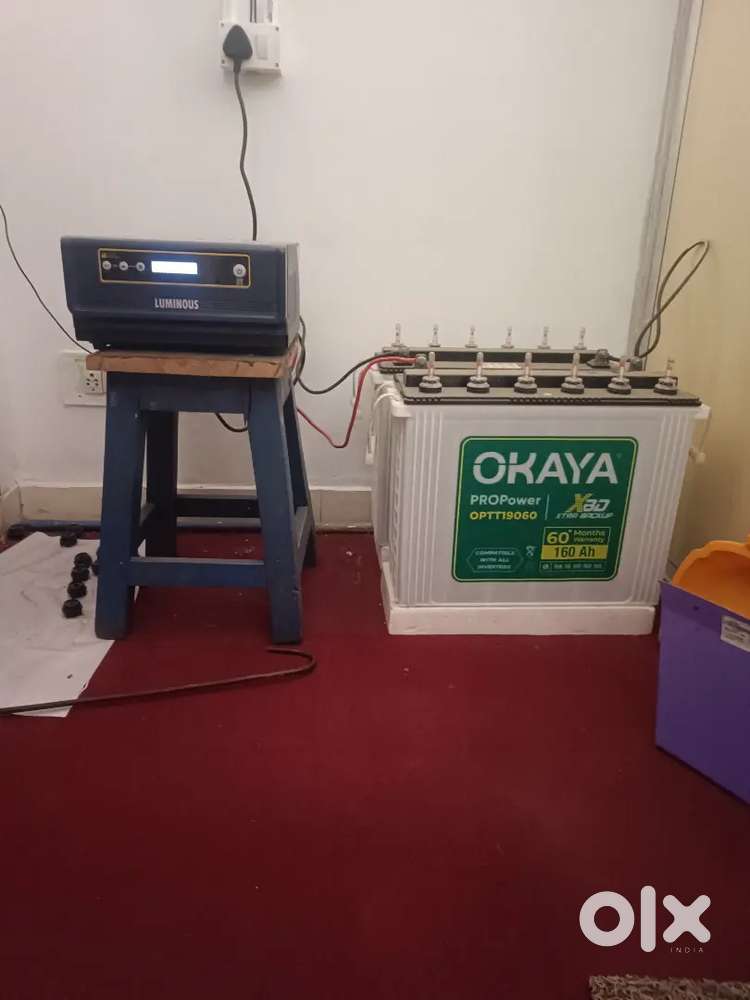 Inverter bettery setup