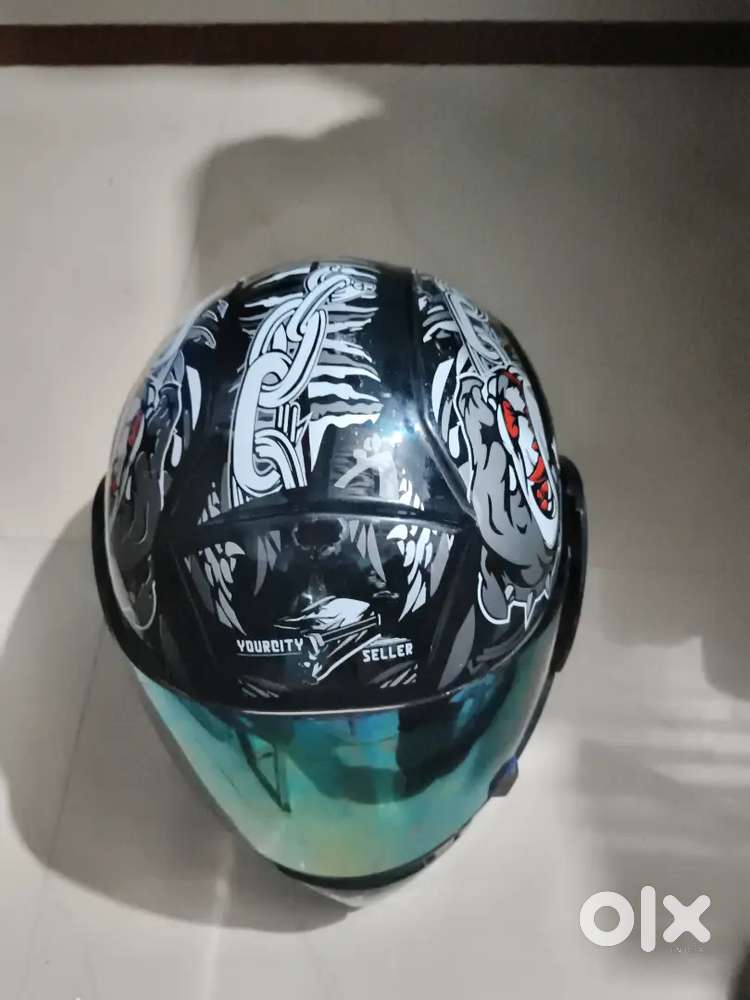 So this helmet is pure new