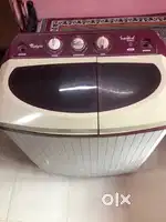 Whirlpool semi auto washing mechine 6.2 kg