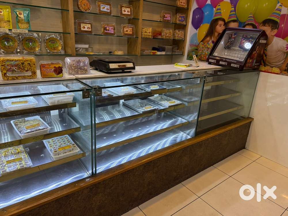 Premium Displays Counters for mithai, cake, AC