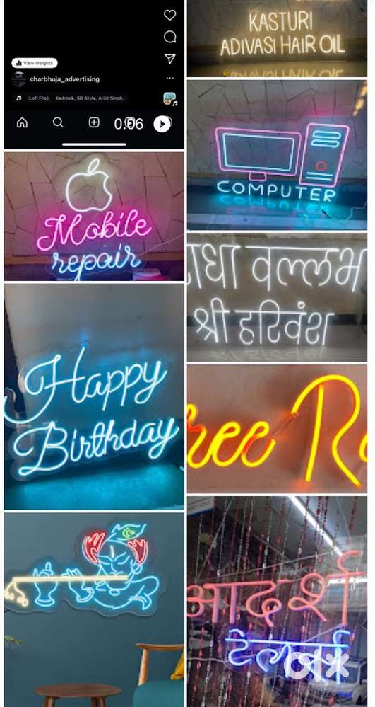 Custmised Neon sign lowest price @499
